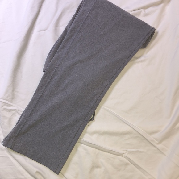 Insa Gray, Cotton-Poly Blend Jersey Knit, Straight Leg, Yoga or Lounging Pants - Picture 7 of 7